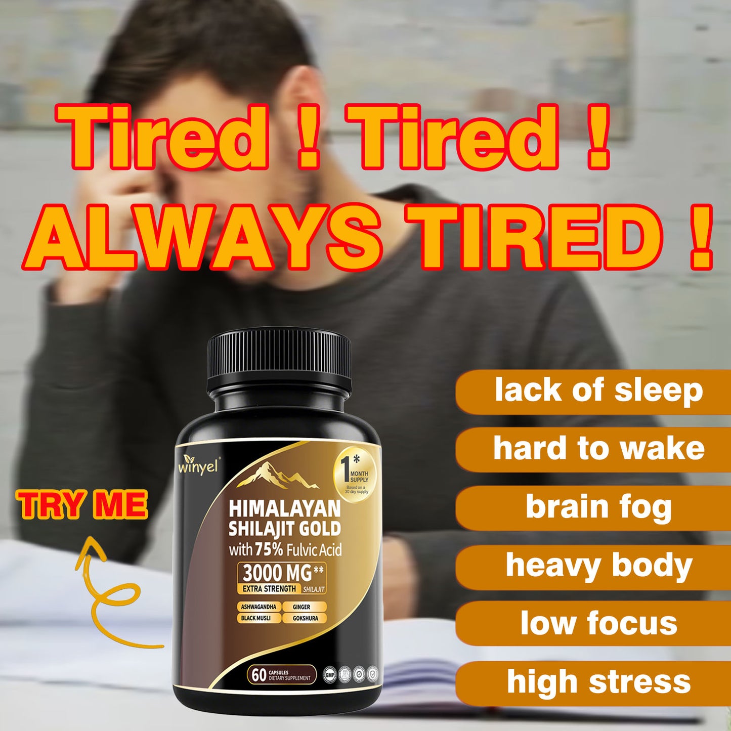 Shilajit Capsules 85 Trace Minerals