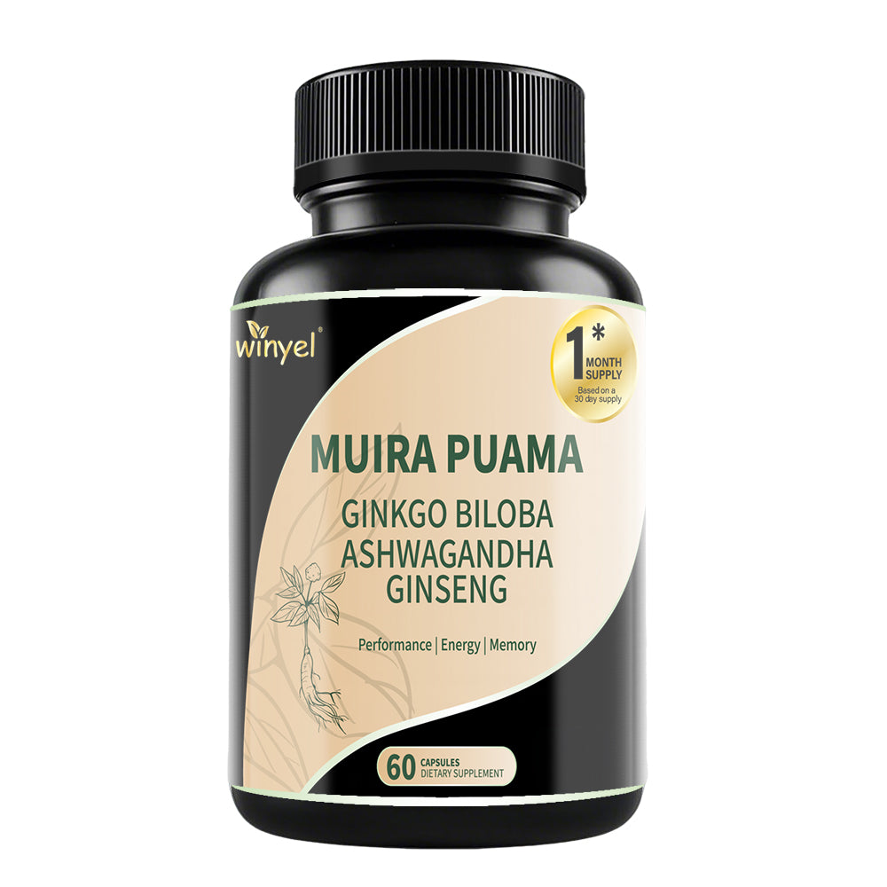 Muira Puama Ginseng 60 Capsules