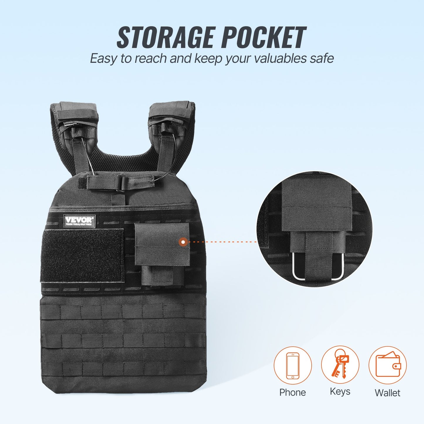 Weighted Vest, 40lb Weight Vest