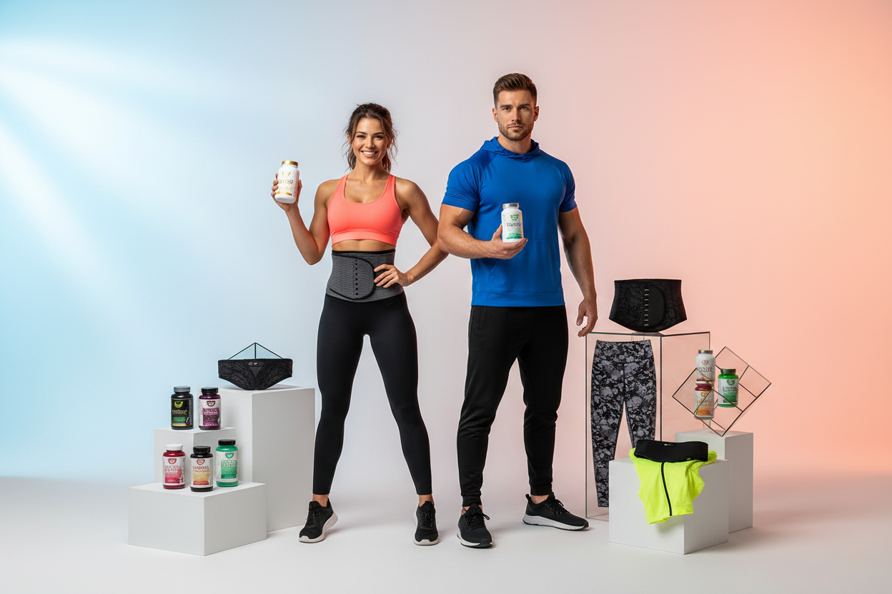 hero image for Saniyla.com  i would like to go with a weight loss, women's waist trainer, men and women supplements niche and the new top niches. i also have my own clothing i would like to sell on this website.